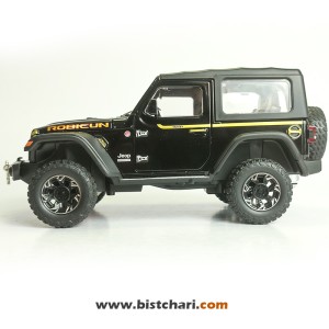 ماکت ماشین جیپ Jeep مدل Wrangler Rubicon رنگ مشکی