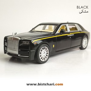 ماکت ماشین رولز رویس Rolls Royce مدل Phantom رنگ مشکی