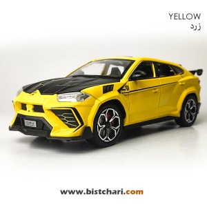 ماکت ماشین لامبورگینی Lamborghini مدل Urus رنگ زرد