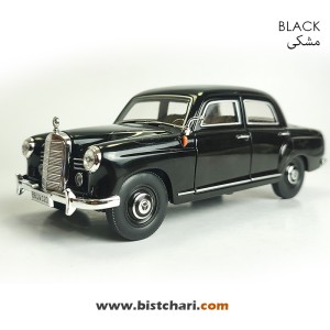 ماکت ماشین مرسدس بنز  Mercedes-Benz مدل W120 Ponton رنگ مشکی