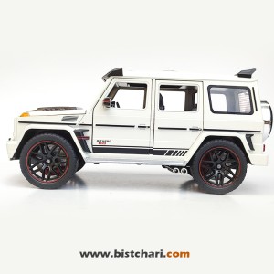 ماکت ماشین مرسدس بنز Mercedes-Benz مدل G-Class Brabus 800 رنگ سفید