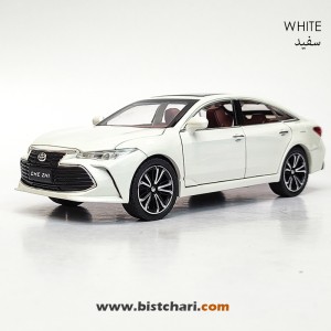 ماکت ماشین تویوتا Toyota مدل Avalon رنگ سفید