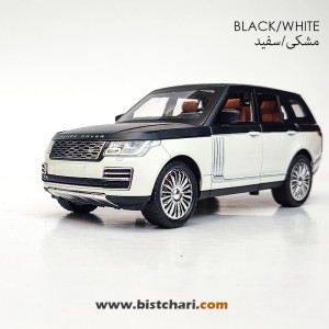 ماکت ماشین رنج روور Range Rover مدل L405 رنگ مشکی/سفید