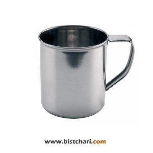 ماگ استیل 400ml مدل Stainless Steel Mug 1600-04 برند لیکن Laken