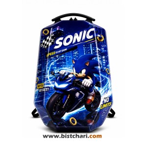 کوله پشتی مدرسه ای هارد کیس طرح Sonic برند Marinox Marvel