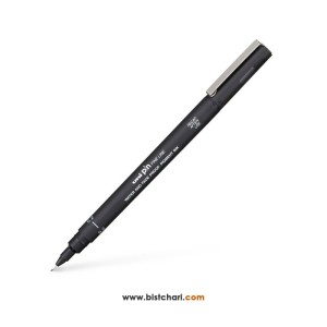 روان نویس یونی پین -راپید غیر دائم- 0.2 mm مشکی کد MI-PIN200-02BK برند یونی بال Uni ball