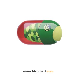 تراش دو سوراخ مخزن دار موتیو طرح حیوانات برند فابر کاستل Faber-Castell