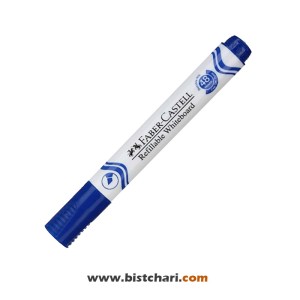 ماژیک وایت برد سر تخت آبی برند فابر کاستل Faber-Castell
