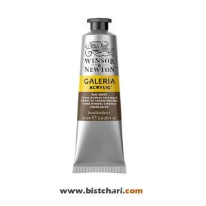 رنگ اکریلیک Raw Umber کد 554 برند وینزور و نیوتون Winsor & Newton