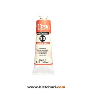 رنگ روغن رنگ Flesh tint کد 20 برند وستا Vesta