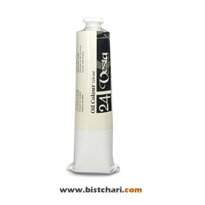 رنگ روغن رنگ Ivory black کد 24 حجم 120 ml برند وستا Vesta