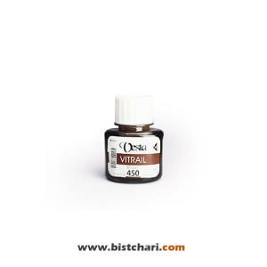 رنگ ویترای رنگBrown کد 450 حجم 40 ml برند وستا Vesta