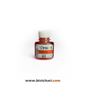 رنگ ویترای رنگ Orange کد 405 حجم 40 ml برند وستا Vesta