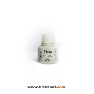 رنگ ویترای رنگ White کد 400 حجم 40 ml برند وستا Vesta