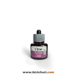 رنگ اکولین رنگ Red violet کد 240 حجم 40 ml برند وستا Vesta