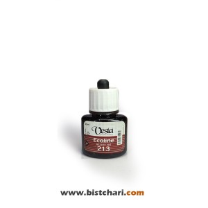 رنگ اکولین رنگ Alizarin red کد 213 حجم 40 ml برند وستا Vesta