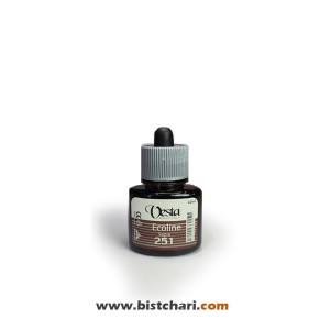 رنگ اکولین رنگ Sepia کد 251 حجم 40 ml برند وستا Vesta