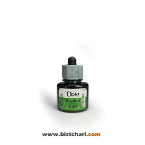 رنگ اکولین رنگ Green کد 230 حجم 40 ml برند وستا Vesta
