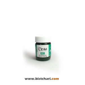 گواش رنگ Permanent green deep کد 482 حجم 30 ml برند وستا Vesta