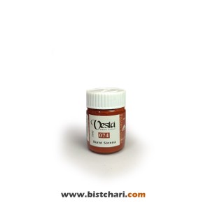 گواش رنگ Burnt sienna کد 074 حجم 30 ml برند وستا Vesta