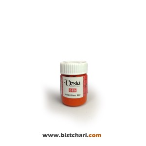 گواش رنگ Vermilion tint کد 686 حجم 30 ml برند وستا Vesta