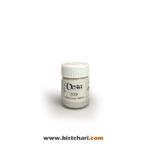 گواش رنگ Iridescent white کد 330 حجم 30 ml برند وستا Vesta
