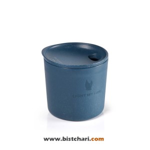لیوان درب دار 250 ml مدل MyCup´n Lid short Bio برند لایت مای فایر Light my fire
