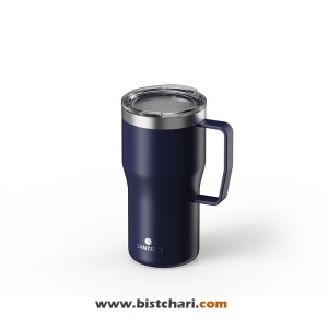 ماگ دوجداره 590 میلی لیتر مدل نورا Nora lll برند سانتکو Santeco