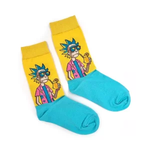 خرید جوراب گیمینگ طرحریک و مورتی (Rick and Morty) SN:1