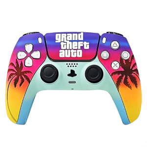 خرید کنترلر PS5 اورجینال با طراحی کاستوم دستی – طرح GTA