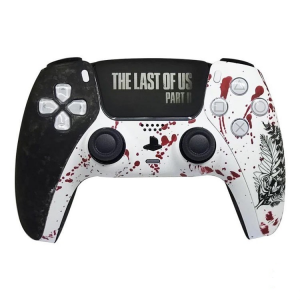 خرید کنترلر PS5 اورجینال با طراحی کاستوم دستی – طرح LAST OF US 2