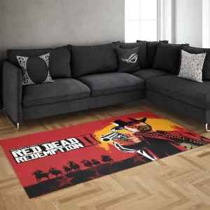 خرید فرش گیمینگ طرح   Red Dead  1004 Rug