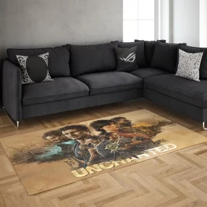 خرید فرش گیمینگ طرح   Uncharted collection  Rug