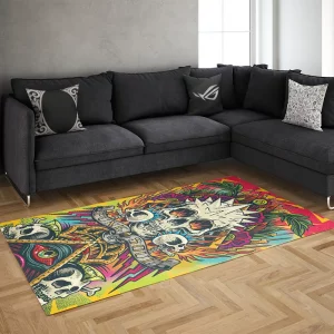 خرید فرش گیمینگ طرح  Skull  Rug