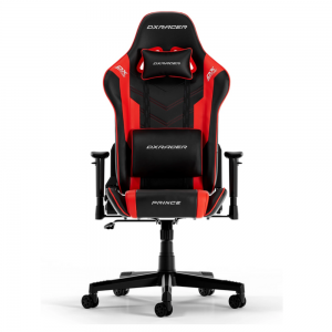 خرید صندلی گیمینگ DXRacer سری Prince رنگ مشکی و قرمز