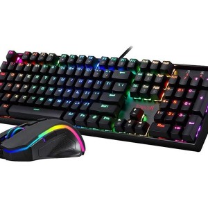 خرید  کیبورد و ماوس گیمینگ ردراگون مدل K551 RGB