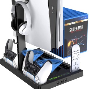خرید  پایه خنک کننده و شارژر دسته پلی استیشن 5 مدل Multifunctional Cooling Stand