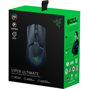 ماوس گیمینگ بی سیم ریزر مدل Viper Ultimate + Charging Dock