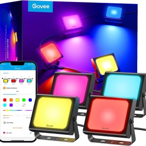 خرید    Govee Flood Lights Outdoor 4 Pack
