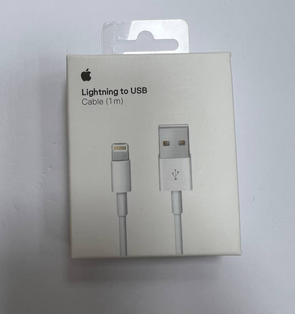خرید کابل اورجینال تبدیل USB به لایتنینگ اپل طول 1 متر