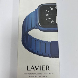 خرید بند استیل اورجینال Viva Madrid مدل Lavier به همراه لولر کوچک کن سایز بند برای انواع اپل واچ