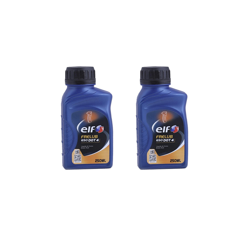 روغن ترمز خودرو الف مدل Frelub 650 Dot4 حجم 250 میلی لیتر بسته دو عددی