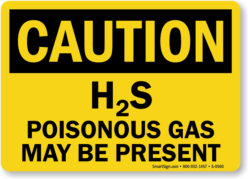 خطرات گاز سولفید هیدروژن H2S