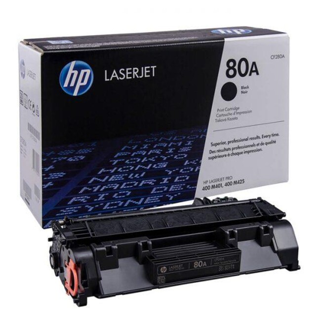 کارتریج  مشکی مدل 80A طرح hp