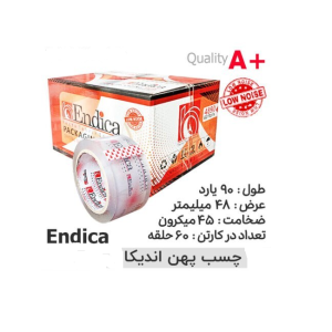 چسب پهن اندیکا 90 یاردی قرمز
