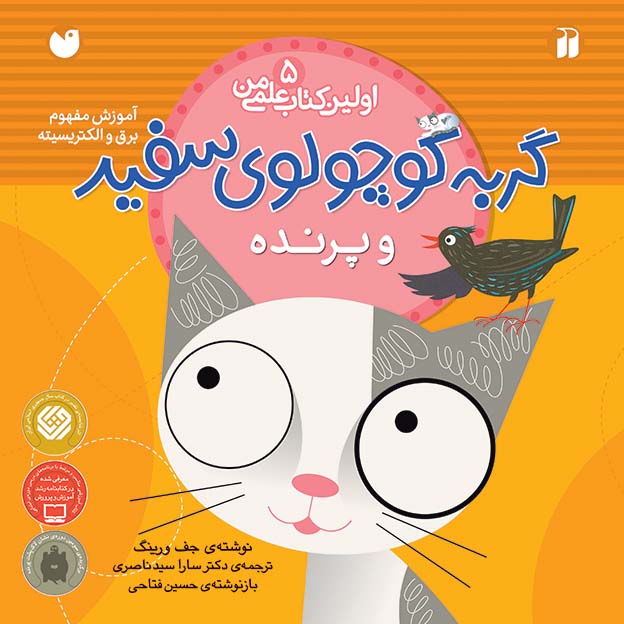 گربه کوچولوی سفید و پرنده 5