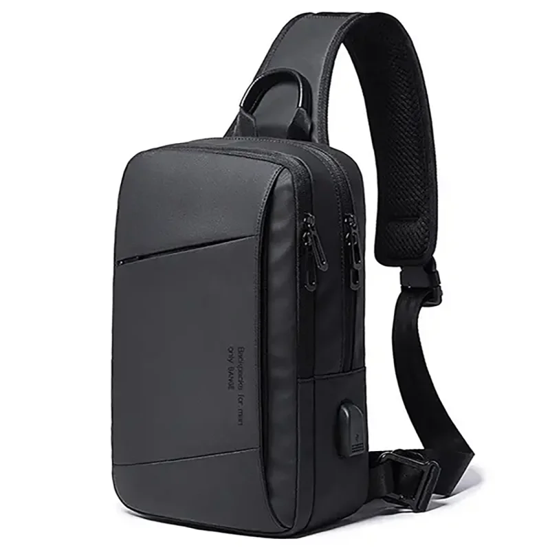 کوله کراس بادی تک بند یو اس بی دار بنج Bange BG-22002 Men's Crossbody Bag 9.7inch