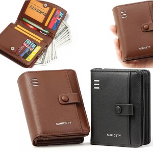 کیف  دستی مردانه کوچک SUNICETY S3063 short men's wallet card bag
