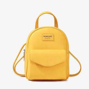 مینی کوله پشتی دخترانه و زنانه تائومیک میک Taomicmic D7002 Faux Leather Lettering Mini Backpack
