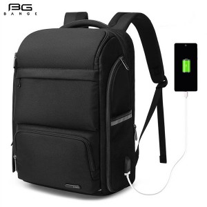 کوله پشتی یو اس بی دار ضد آب بنج  با ظرفیت 24 لیتر BANGE BG-7309 Anti-Theft Travel Laptop Backpack